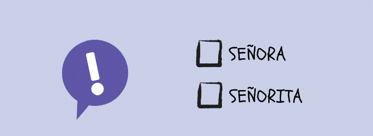 Formularis d’altres èpoques: «Senyora o senyoreta?»