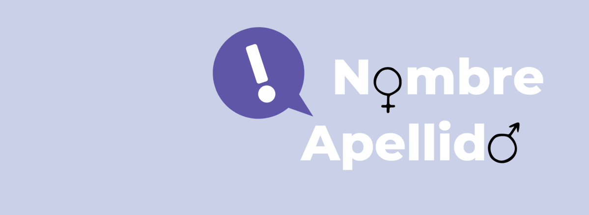 Las mujeres por el nombre; los hombres por el apellido