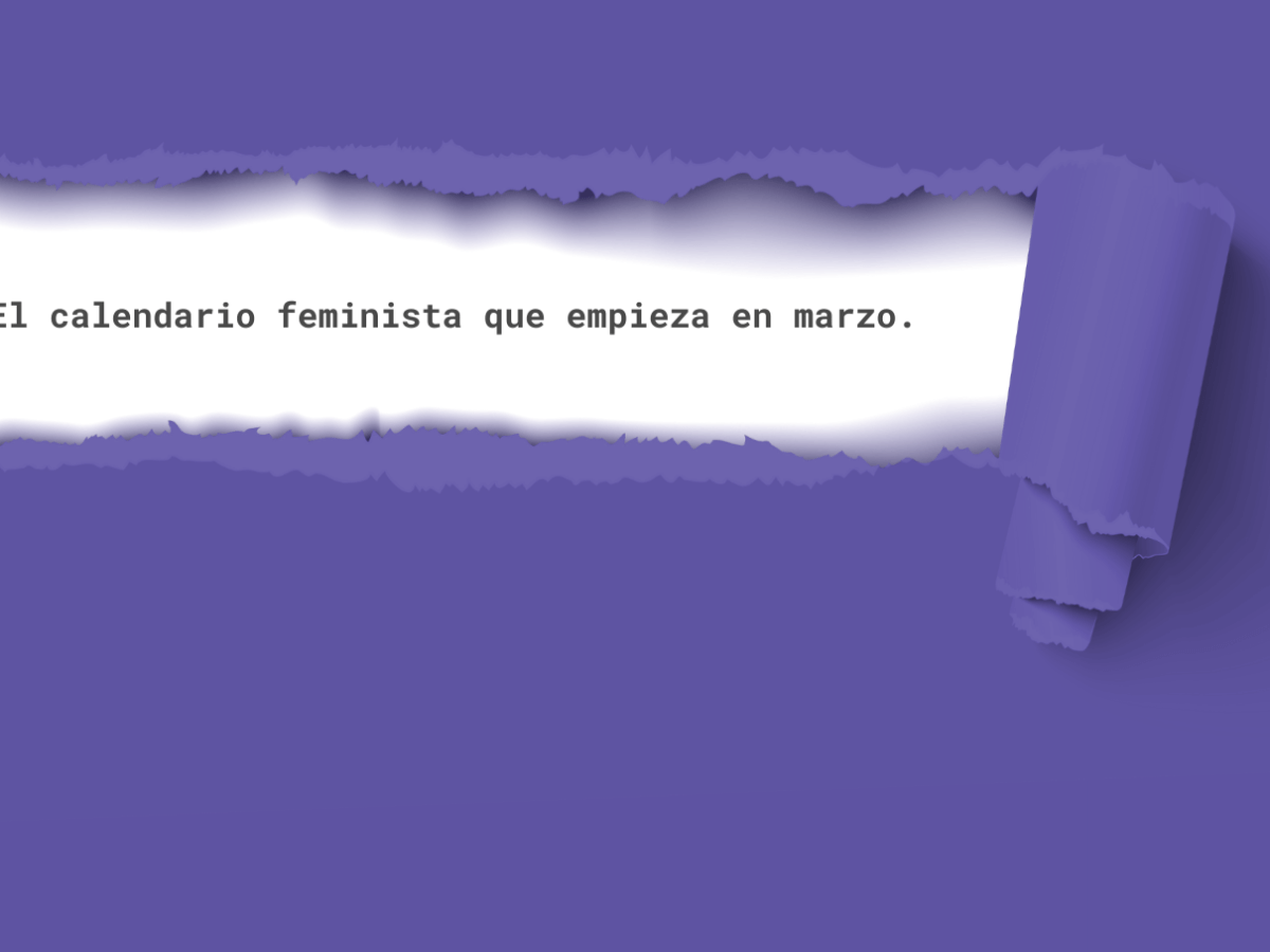 Descarga aquí el calendario feminista 2022 de l’Espai Violeta!